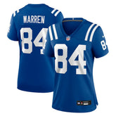 NFL Tyler Warren Indianapolis Colts Women's Game Jersey - Royal