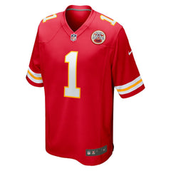 NFL Xavier Worthy Kansas City Chiefs Player Game Jersey - Red