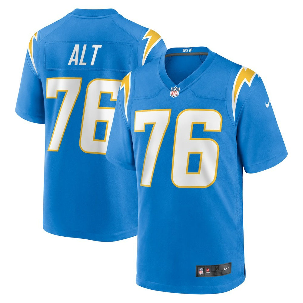 NFL Joe Alt Los Angeles Chargers Player Game Jersey - Powder Blue