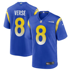 NFL Jared Verse Los Angeles Rams Player Game Jersey - Royal