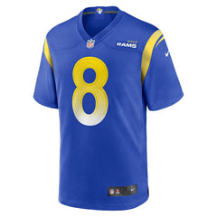 NFL Jared Verse Los Angeles Rams Player Game Jersey - Royal