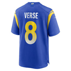 NFL Jared Verse Los Angeles Rams Player Game Jersey - Royal