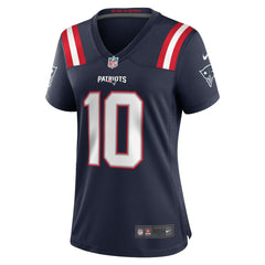 NFL Drake Maye New England Patriots Women's Player Game Jersey - Navy