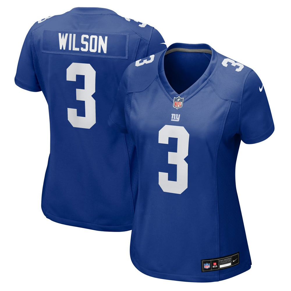 NFL Russell Wilson New York Giants Women's Game Jersey - Royal