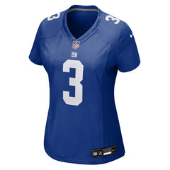 NFL Russell Wilson New York Giants Women's Game Jersey - Royal