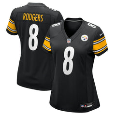 NFL Aaron Rodgers Pittsburgh Steelers Women's Game Jersey - Black