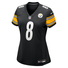 NFL Aaron Rodgers Pittsburgh Steelers Women's Game Jersey - Black