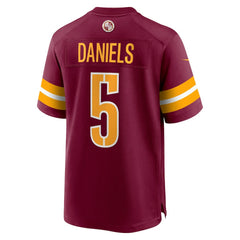 NFL Jayden Daniels Washington Commanders Player Game Jersey - Burgundy