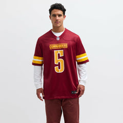 NFL Jayden Daniels Washington Commanders Player Game Jersey - Burgundy