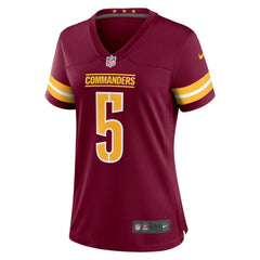 NFL Jayden Daniels Washington Commanders Women's Player Game Jersey - Burgundy
