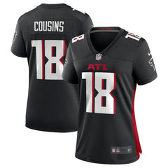 Kirk Cousins Atlanta Falcons Women's Game Player Jersey Black