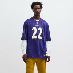 NFL Derrick Henry Baltimore Ravens Game Player Jersey - Purple
