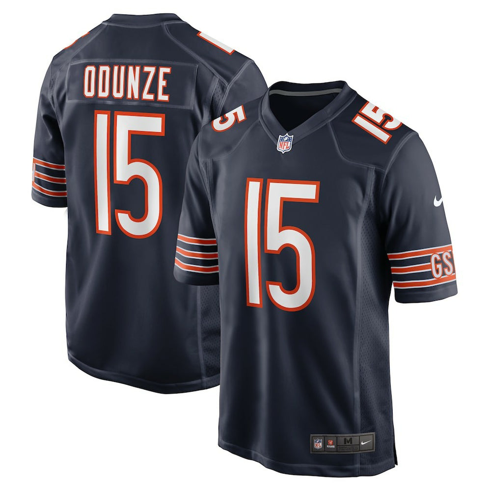 NFL Rome Odunze Chicago Bears Player Game Jersey - Navy