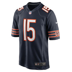 NFL Rome Odunze Chicago Bears Player Game Jersey - Navy