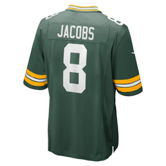 NFL Josh Jacobs Green Bay Packers Team Game Jersey - Green