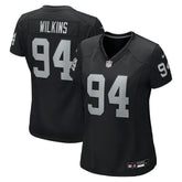 NFL Christian Wilkins Las Vegas Raiders Women's Team Game Jersey - Black
