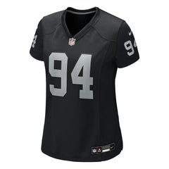 NFL Christian Wilkins Las Vegas Raiders Women's Team Game Jersey - Black