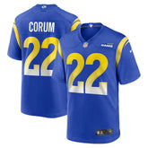 NFL Blake Corum Los Angeles Rams Game Player Jersey - Royal