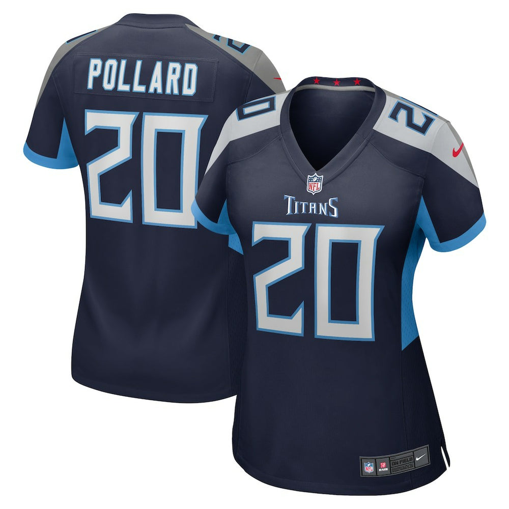 NFL Tony Pollard Tennessee Titans Women's Game Player Jersey - Navy