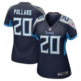 Tony Pollard Tennessee Titans Women's Game Player Jersey Navy