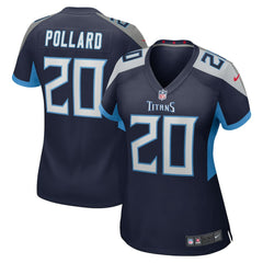 NFL Tony Pollard Tennessee Titans Women's Game Player Jersey - Navy