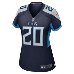 NFL Tony Pollard Tennessee Titans Women's Game Player Jersey - Navy
