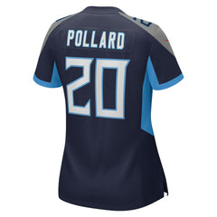 NFL Tony Pollard Tennessee Titans Women's Game Player Jersey - Navy
