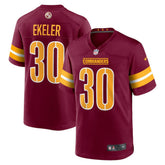 NFL Austin Ekeler Washington Commanders Game Player Jersey - Burgundy