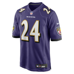 NFL Malaki Starks Baltimore Ravens 2025 NFL Draft First Round Pick Game Jersey - Purple