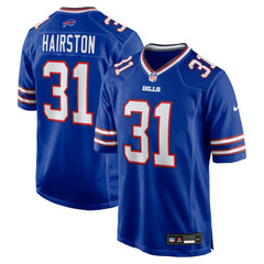 NFL Maxwell Hairston Buffalo Bills 2025 NFL Draft First Round Pick Game Jersey - Royal