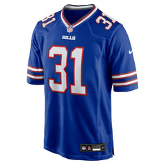 NFL Maxwell Hairston Buffalo Bills 2025 NFL Draft First Round Pick Game Jersey - Royal
