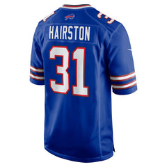 NFL Maxwell Hairston Buffalo Bills 2025 NFL Draft First Round Pick Game Jersey - Royal