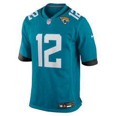 NFL Travis Hunter Jacksonville Jaguars 2025 NFL Draft First Round Pick Game Jersey - Teal