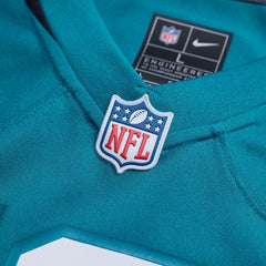 NFL Travis Hunter Jacksonville Jaguars 2025 NFL Draft First Round Pick Game Jersey - Teal
