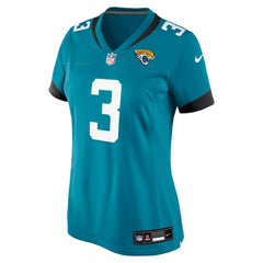 NFL Jakobi Meyers Jacksonville Jaguars Women's Team Game Jersey - Teal