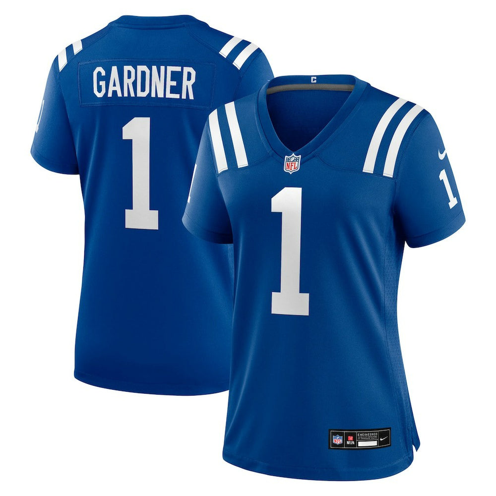 NFL Ahmad Sauce Gardner Indianapolis Colts Women's Team Game Jersey - Royal