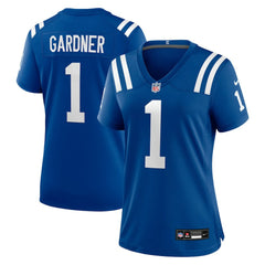 NFL Ahmad Sauce Gardner Indianapolis Colts Women's Team Game Jersey - Royal