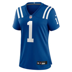 NFL Ahmad Sauce Gardner Indianapolis Colts Women's Team Game Jersey - Royal