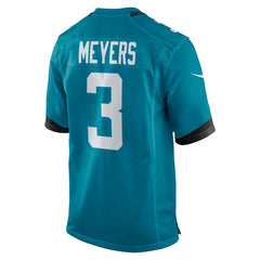 NFL Jakobi Meyers Jacksonville Jaguars Team Game Jersey - Teal