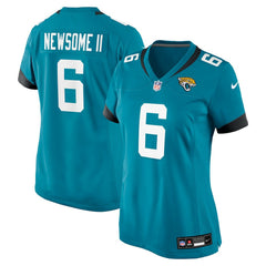 NFL Greg Newsome II Jacksonville Jaguars Women's Team Game Jersey - Teal