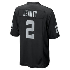 NFL Ashton Jeanty Las Vegas Raiders 2025 NFL Draft First Round Pick Game Jersey - Black