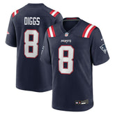 NFL Stefon Diggs New England Patriots Game Jersey - Navy