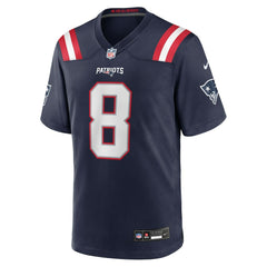 NFL Stefon Diggs New England Patriots Game Jersey - Navy