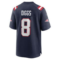 NFL Stefon Diggs New England Patriots Game Jersey - Navy