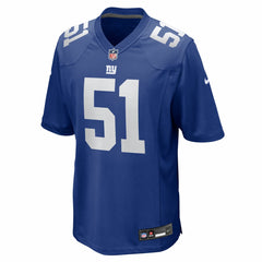 NFL Abdul Carter New York Giants 2025 NFL Draft First Round Pick Game Jersey - Royal