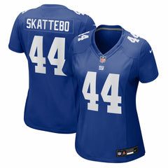 NFL Cam Skattebo New York Giants Women's Team Game Player Jersey - Royal