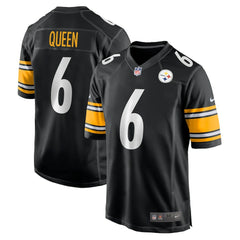 NFL Patrick Queen Pittsburgh Steelers Game Player Jersey - Black