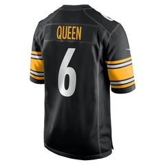 NFL Patrick Queen Pittsburgh Steelers Game Player Jersey - Black
