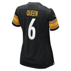 NFL Patrick Queen Pittsburgh Steelers Women's Game Player Jersey - Black