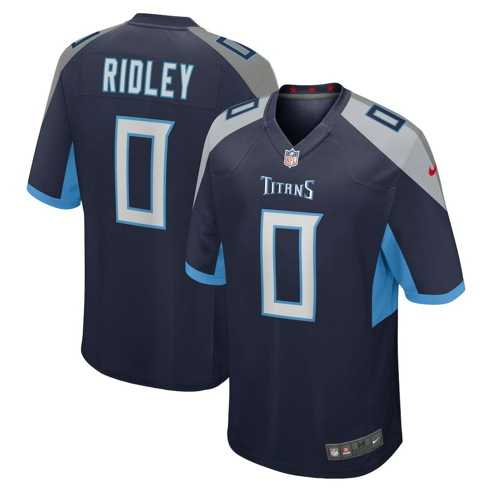 NFL Calvin Ridley Tennessee Titans Game Player Jersey - Navy
